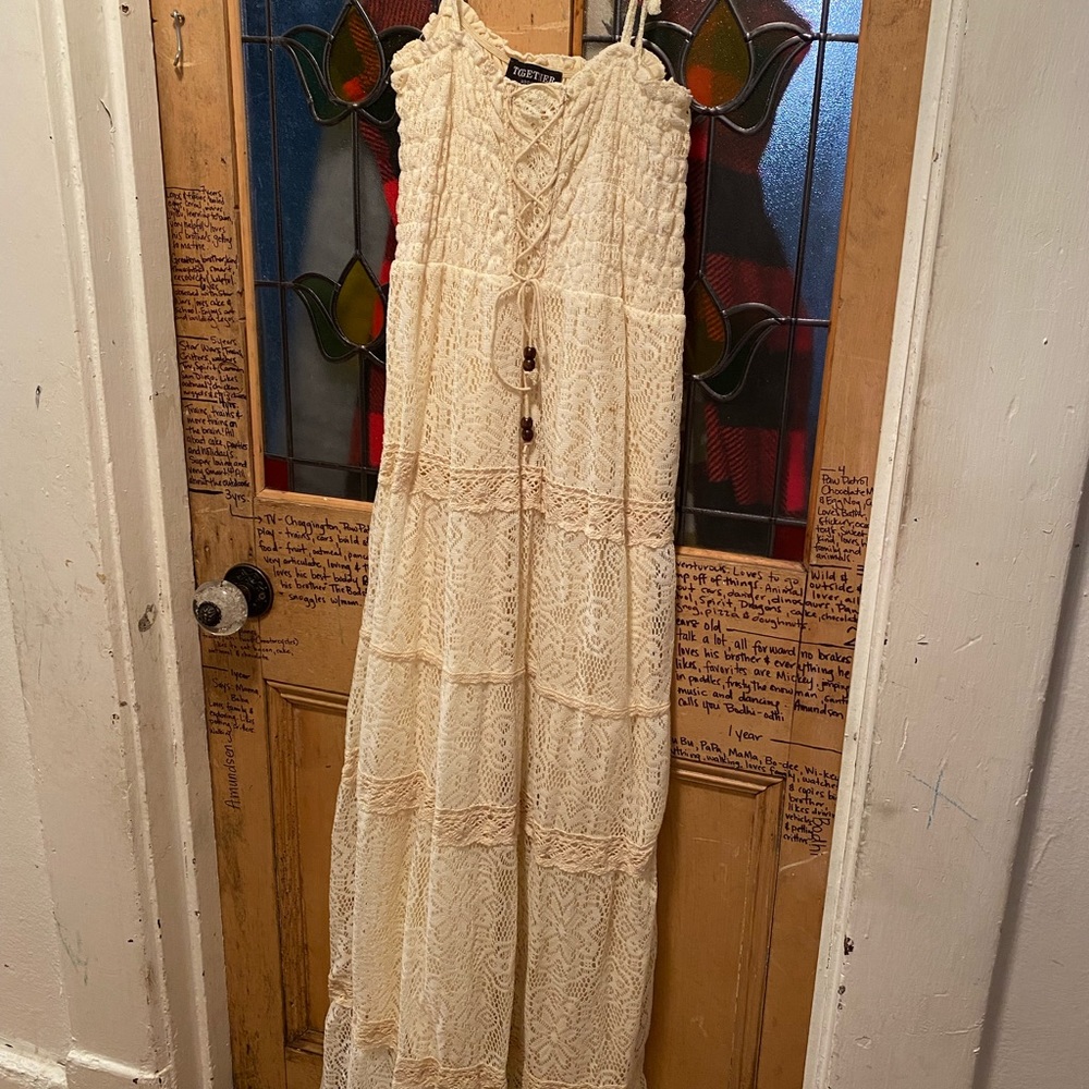 Full length boho dress